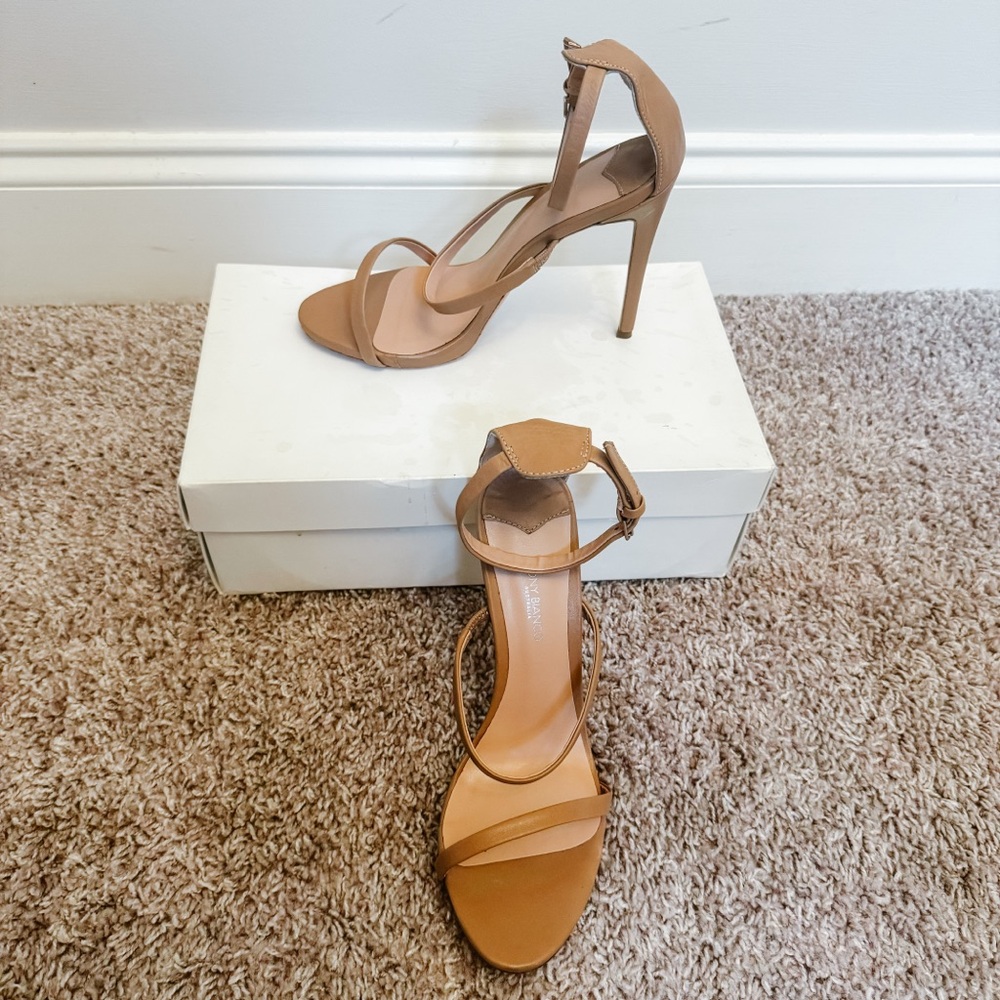 Tony Bianco Atkins Heels – Nude Skin Leather, Size 9, Chic & Elegant Design - Picture 14 of 14